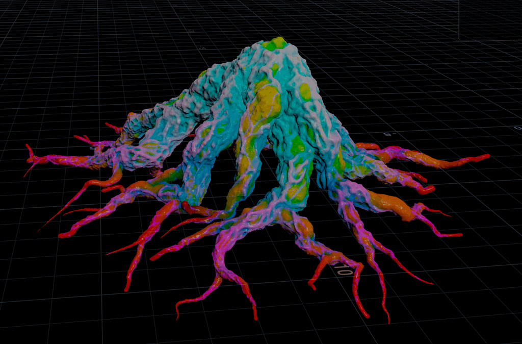 Foliage artwork created in Natsura by Cosku Turhan