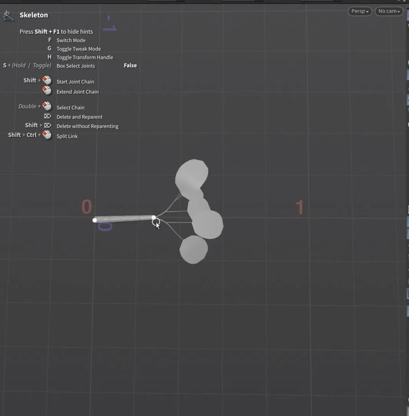 Artist drawing tree shapes directly in the viewport as a manual workflow