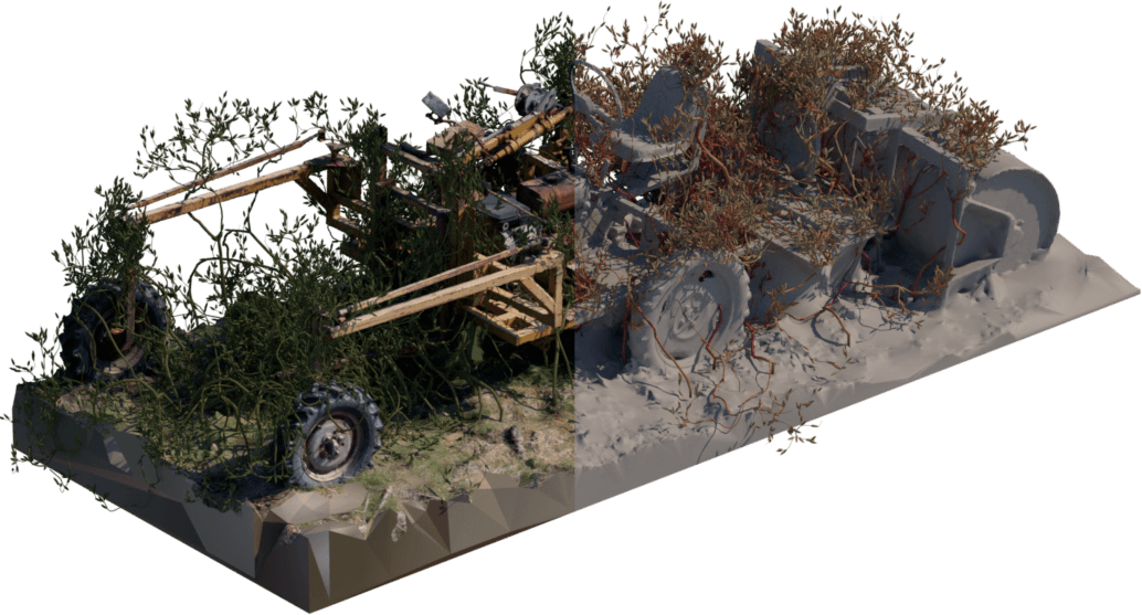 Node graph controlling Houdini plant growth simulations